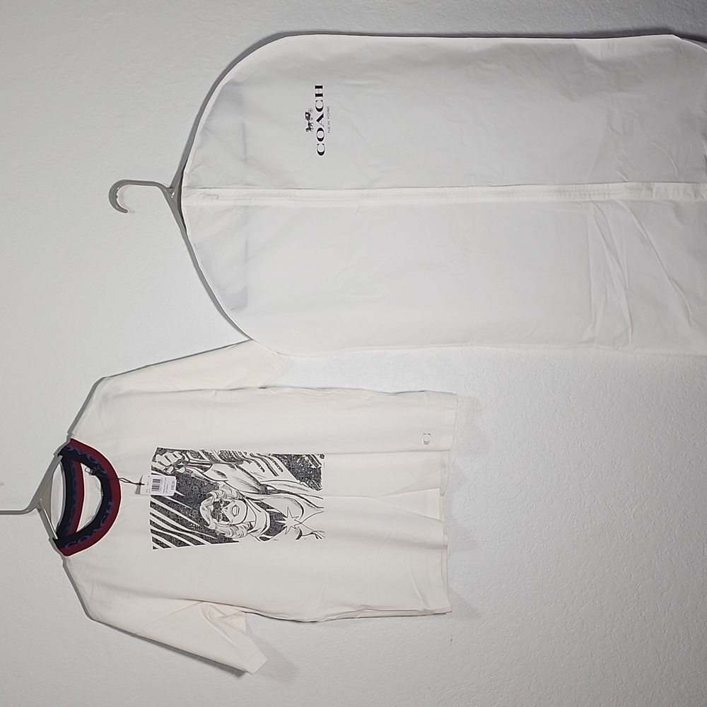 Coach x Marvel Captain Marvel Collaboration Tee...Super Dope!! NWT